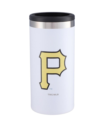 Memory Company Pittsburgh Pirates Team Logo 12 oz Slim Can Holder In White
