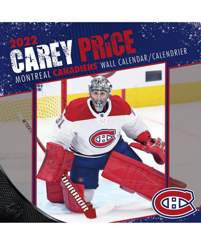 Turner Licensing Carey Price Montreal Canadiens 2022 Player Wall Calendar In Multi