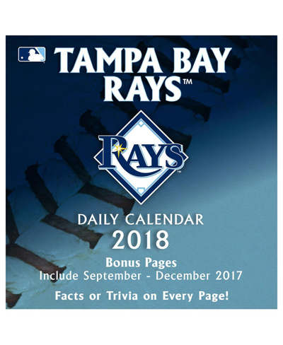 Turner Licensing Tampa Bay Rays 2018 Box Calendar In Blue