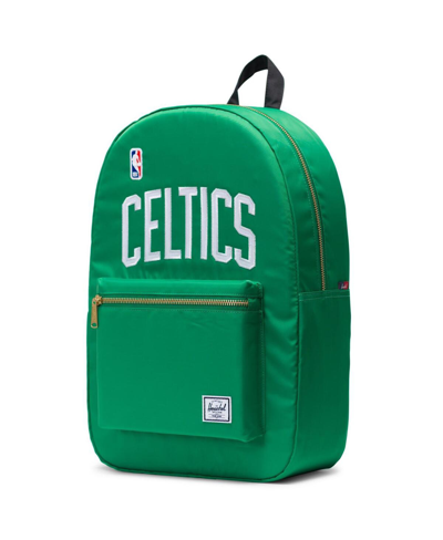 Herschel Supply Co. Boston Celtics Settlement Satin Backpack In Green