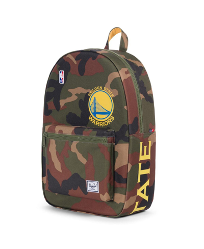 Herschel Supply Co. Golden State Warriors Settlement Camo Backpack In Green