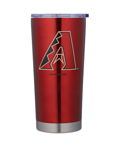 Logo Brands Arizona Diamondbacks 20 oz Letterman Tumbler In Red