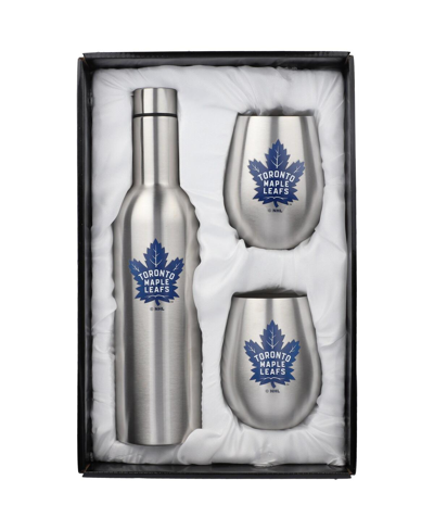 Memory Company Toronto Maple Leafs 28 oz Stainless Steel Bottle And 12 oz Tumblers Set In Silver
