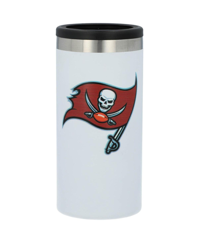 Memory Company Tampa Bay Buccaneers Team Logo 12 oz Slim Can Holder In White