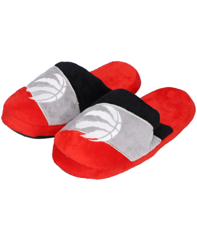 Foco Youth Boys And Girls Toronto Raptors Team Colorblock Slide Slippers In Red