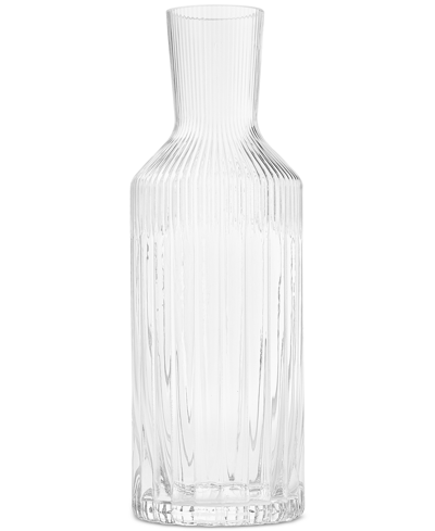 Hotel Collection Fluted Carafe, Created For Macys In Clear