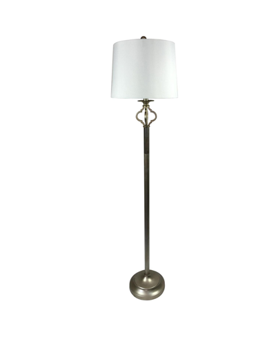 Crestview Collection 60" Table Lamp In Silver-tone
