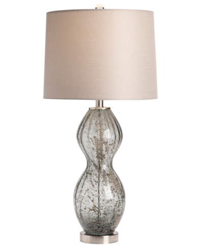 Crestview Collection 31" Glass Table Lamp In Gray