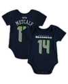 OUTERSTUFF UNISEX INFANT DK METCALF COLLEGE NAVY SEATTLE SEAHAWKS MAINLINER PLAYER NAME NUMBER BODYSUIT