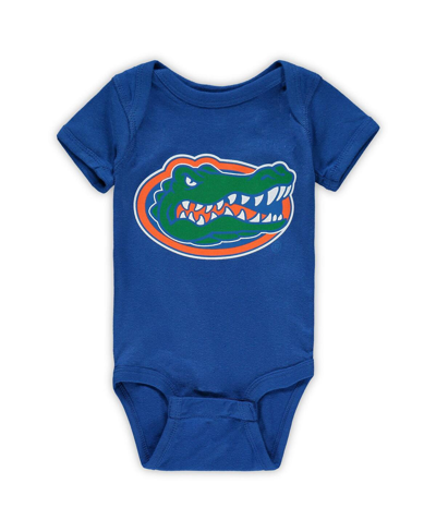 Two Feet Ahead Infant Boys And Girls Royal Florida Gators Mascot Head Big Logo Bodysuit
