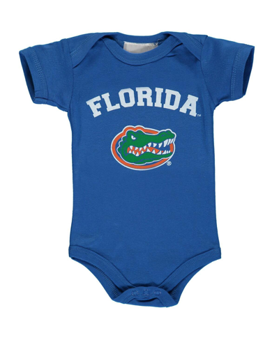 Two Feet Ahead Babies' Infant Boys And Girls Royal Florida Gators Arch & Logo Bodysuit