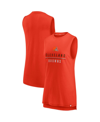 Fanatics Branded Orange Cleveland Browns True Contender Tank Top In Orange
