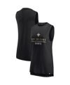 Fanatics Branded Black New Orleans Saints True Contender Tank Top In Black