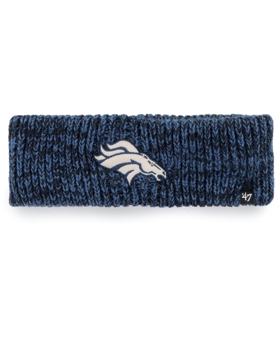 47 Brand Women's '47 Denver Broncos Team Meeko Headband In Navy