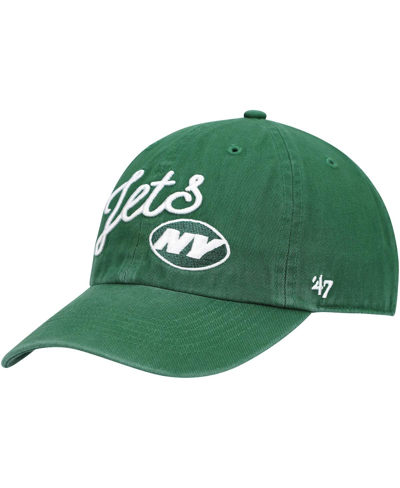 47 Brand Women's '47 Green New York Jets Millie Clean Up Adjustable Hat