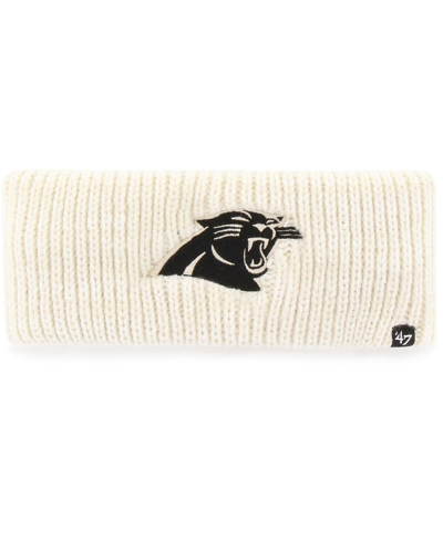 47 Brand Women's '47 Carolina Panthers Meeko Headband In Cream