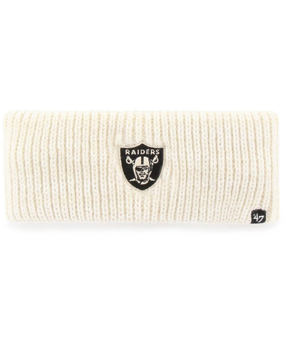 47 Brand Women's '47 Las Vegas Raiders Meeko Headband In Cream