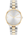 CALVIN KLEIN TWO-TONE STAINLESS STEEL BRACELET WATCH 32MM