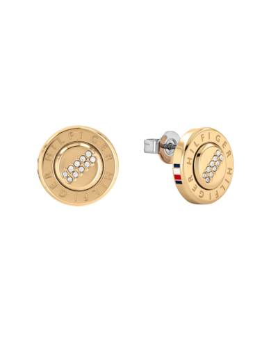 Tommy Hilfiger Women's Stud Earrings In Gold-tone