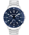 Calvin Klein Stainless Steel Bracelet Watch 44mm In Silver