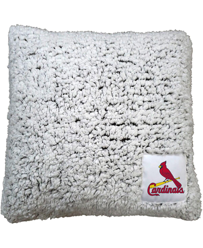 Logo Brands St. Louis Cardinals 16" X 16" Frosty Sherpa Pillow