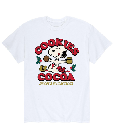 Airwaves Men's Peanuts Cookies Cocoa T-shirt In White