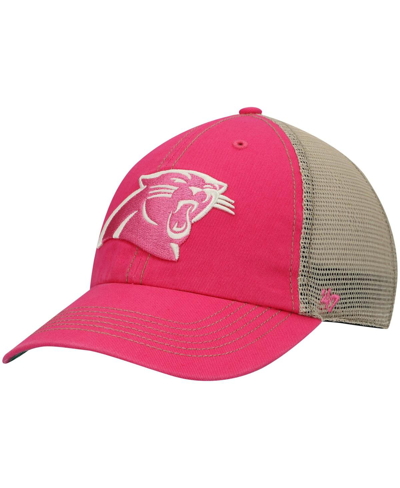 47 Brand Men's '47 Pink Carolina Panthers Trawler Cleanup Adjustable Hat