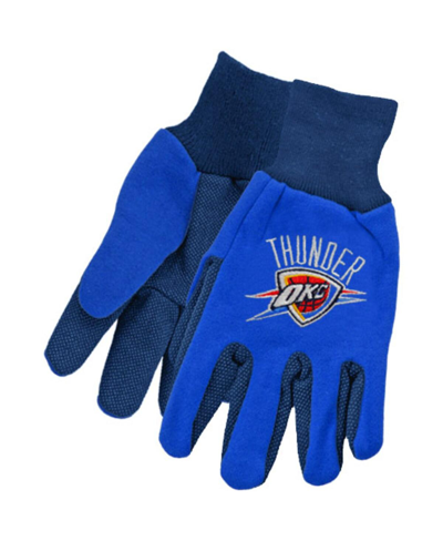 Wincraft Men's And Women's  Oklahoma City Thunder Two-tone Utility Gloves In Blue