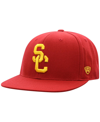 Top Of The World Men's  Cardinal Usc Trojans Team Color Fitted Hat In Cardinal