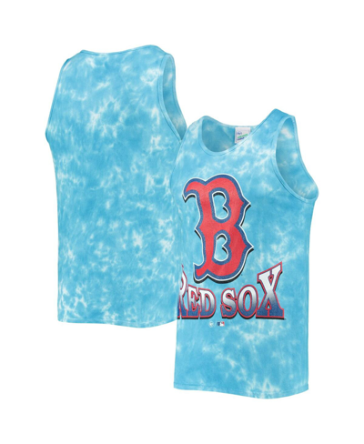 47 Brand Men's '47 Blue Boston Red Sox Big Leaguer Tubular Tie-dye Tank Top