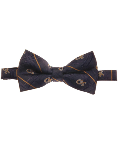 Eagles Wings Men's Navy Ga Tech Yellow Jackets Oxford Bow Tie