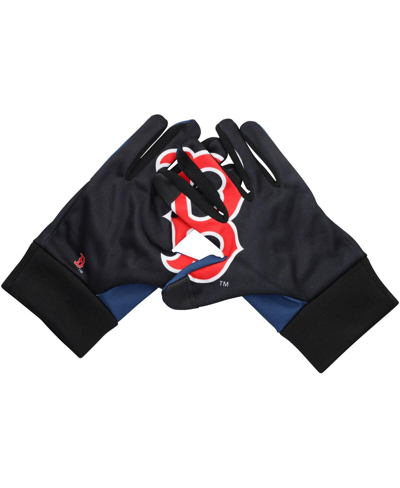 Foco Men's  Boston Red Sox Palm Logo Texting Gloves In Navy