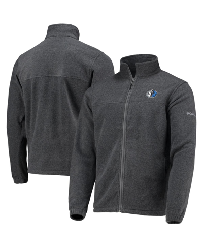 Columbia Men's  Dallas Mavericks Heathered Charcoal Flanker Full-zip Jacket