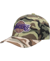 Mitchell & Ness Men's Nba La Lakers Woodland Desert Snapback Cap In Camo Woodland In Camo