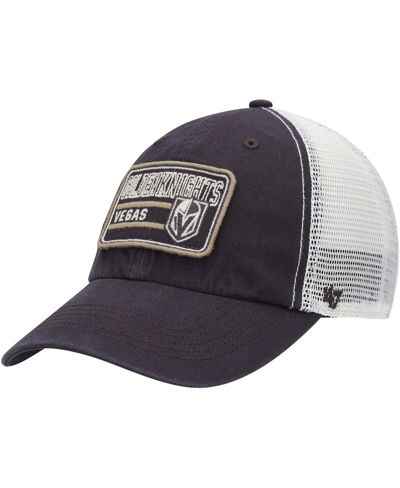 47 Brand Men's '47 Charcoal Vegas Golden Knights Off Ramp Trucker Snapback Hat