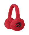 FOCO MEN'S AND WOMEN'S FOCO RED TORONTO RAPTORS SHERPA EARMUFFS