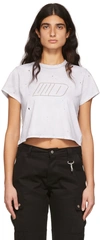 We11 Done White Cotton T-shirt In White