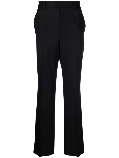 Valentino Black High Waisted Tailored Pants In Nero