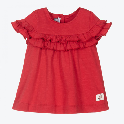 Absorba Babies' Girls Red Ruffles Dress