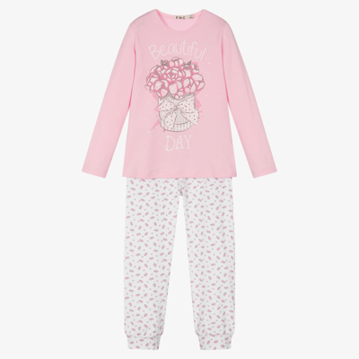 Everything Must Change Babies' Girls Pink Floral Pyjamas