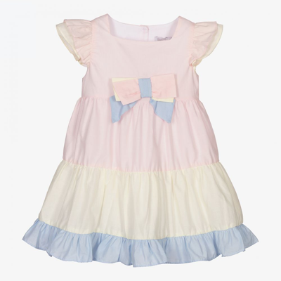 Patachou Babies' Girls Pink & Yellow Dress