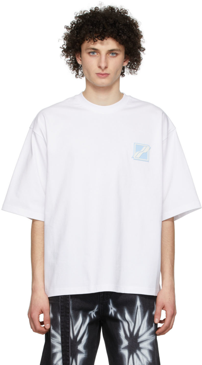 We11 Done White Cotton T-shirt