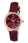 Porsamo Bleu Ruby Women's Merlot Crystal Watch, 1141erul In Purple