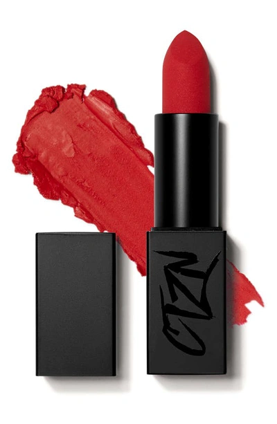 Ctzn Cosmetics Code Red Lipstick In Laal