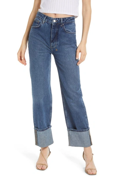 Ksubi Brooklyn Jean Stella Mid-rise Straight-leg Jeans In Blue