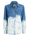 Rails Turner Bleach Denim Button-up Shirt In Denim-lt