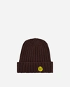 Sky High Farm Recycled Cotton Chunk Beanie In Brown