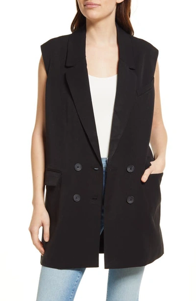 Bb Dakota By Steve Madden The Boss Up Vest In Black