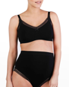 Cache Coeur Maternity Milk Seamless Nursing Bra In Black
