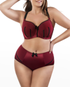 Parfait Charlotte Underwire Padded Bra In Rio Red